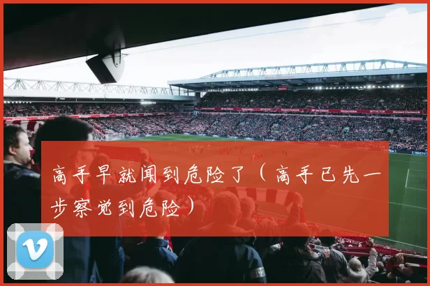 高手早就闻到危险了（高手已先一步察觉到危险）
