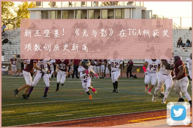 新王登基！《光与影》在TGA斩获奖项数创历史新高