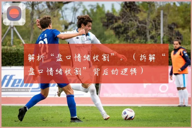 解析“盘口情绪收割”。（拆解“盘口情绪收割”背后的逻辑）